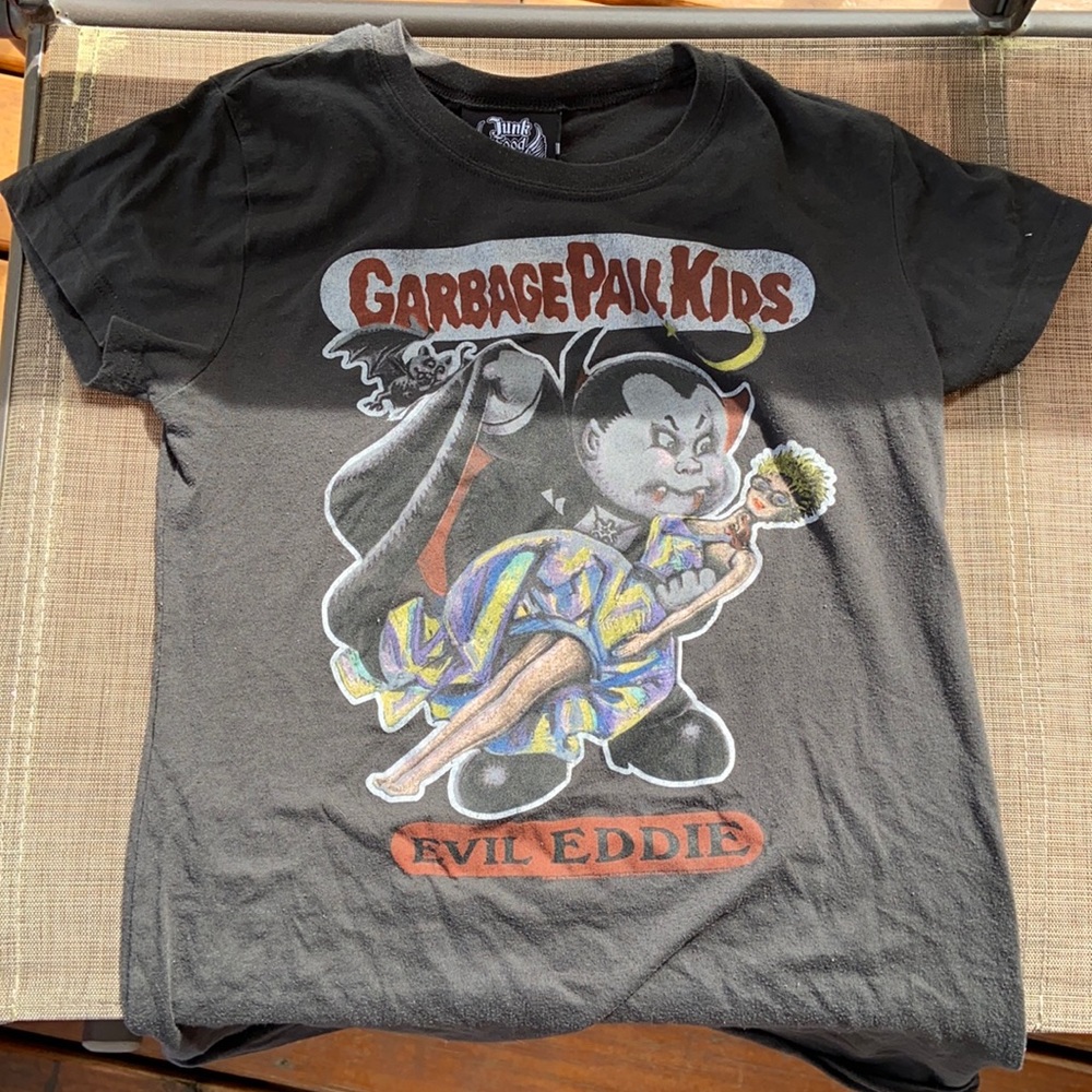 Classic garbage pail kids tee